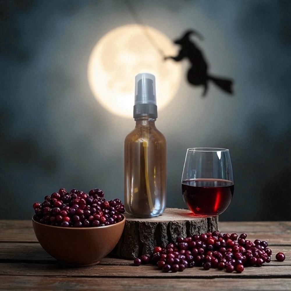 Witches Wine Dry Body Oil Luxury Hydrating Skin Nutrition Orchid & Vine